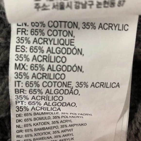 Roxy Grey Sweater Dress - Picture 4 of 4